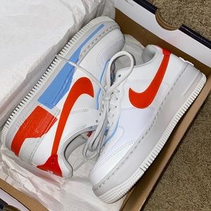 Nike Air Force 1s shadow